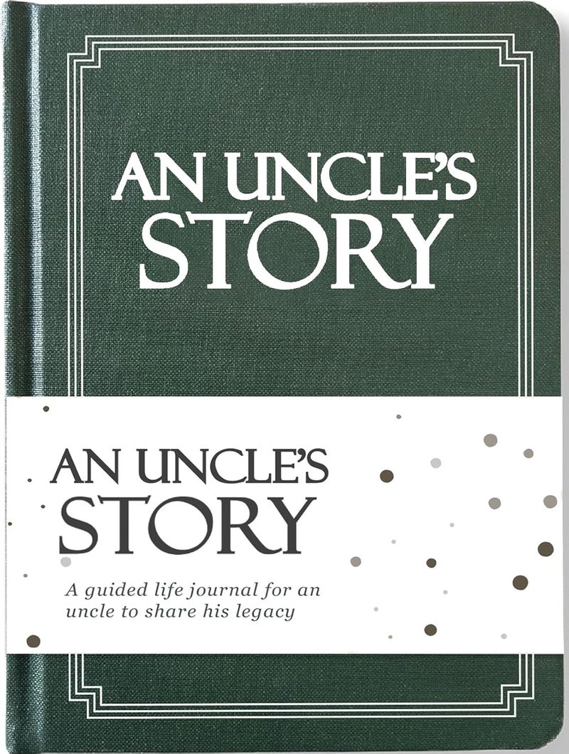 Coco & Lan Uncle's Life Story Journal (Hardcover): A Meaningful Keepsake for Uncle to Share His Journey and Memories, Book Includes 250+ Prompt Questions, Sentimental Gifts for Father's Day, Birthday & Christmas - Image 1